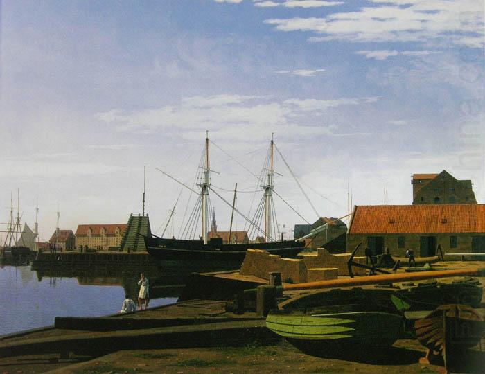 unknow artist View_of_Larsen_Square_near_Copenhagen_Harbor china oil painting image